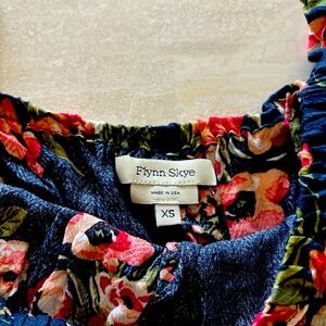 Flynn Skye floral adult xs floral romper